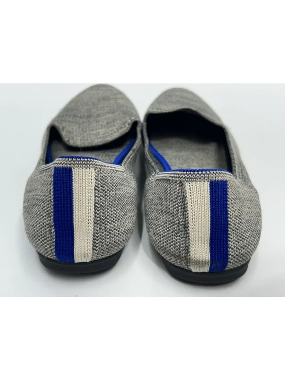 Rothy’s the loafer shoes Women’s Size 11.5 Color Taupe Heather Gray Slip On